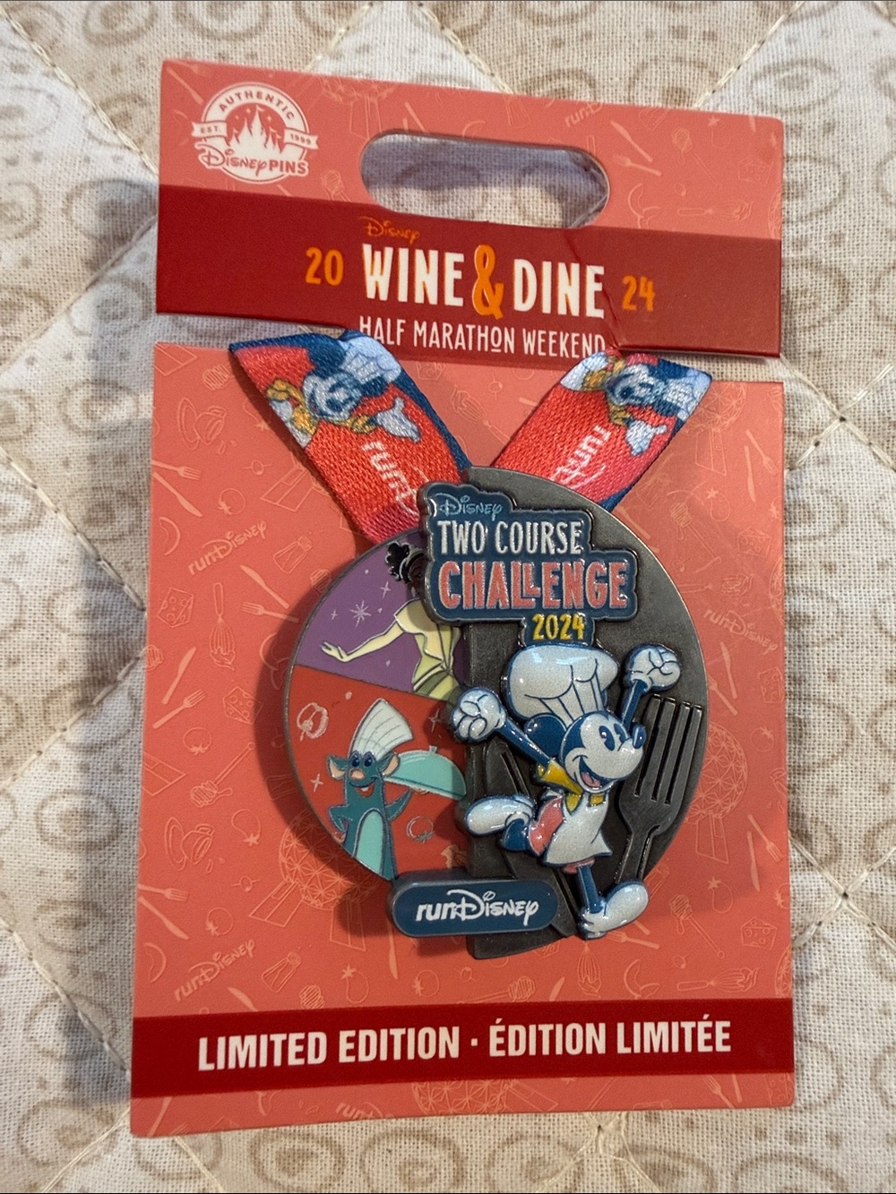 Disney Wine & Dine  2024 Pin